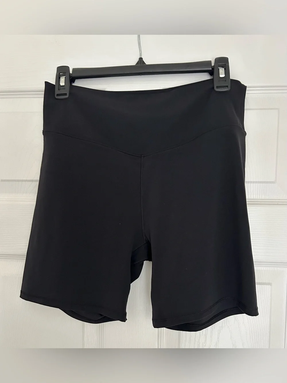 Vuori All The Form Black Activewear High-Waist Biker Shorts Large XL AllTheForm